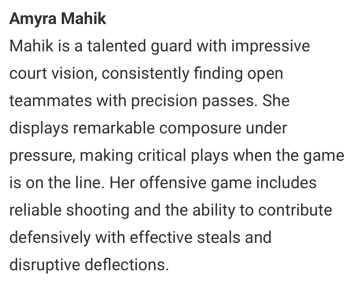 Amyra Mahik (@amyra_mahik) on Twitter photo Thank you for the evaluation <a href="/JrAllStarBB/">Jr. All-Star Girls Basketball</a> !! <a href="/EricJrAllStar/">EricJrAllStar</a> <a href="/ssahoopsteams/">Sanford Sports Academy Basketball Teams</a> Thank you for the evaluation <a href="/JrAllStarBB/">Jr. All-Star Girls Basketball</a> !! <a href="/EricJrAllStar/">EricJrAllStar</a> <a href="/ssahoopsteams/">Sanford Sports Academy Basketball Teams</a>