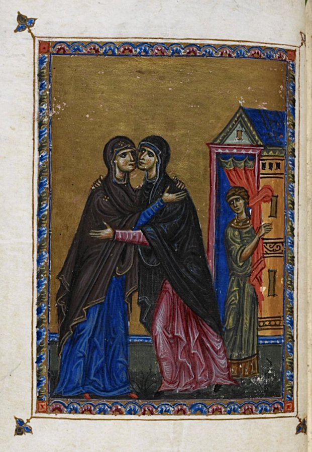 Ennius (@red_loeb) on Twitter photo 31st May is the feast of the Visitation
#TheVisitation
BL Egerton MS 1139; The 'Melisende Psalter'; 1131-1143 CE; Eastern Mediterranean (Jerusalem); f.1v <a href="/BLMedieval/">Medieval Manuscripts</a> 31st May is the feast of the Visitation
#TheVisitation
BL Egerton MS 1139; The 'Melisende Psalter'; 1131-1143 CE; Eastern Mediterranean (Jerusalem); f.1v <a href="/BLMedieval/">Medieval Manuscripts</a>