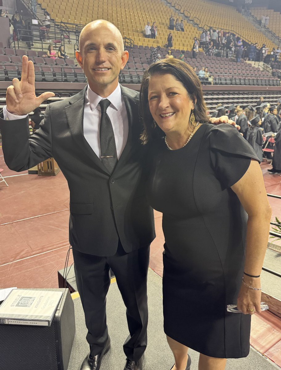 Byron P. Steele graduation was a success! Grateful for amazing students, an amazing community, and the village that put this event together. Year one done!
⚔️⚔️⚔️