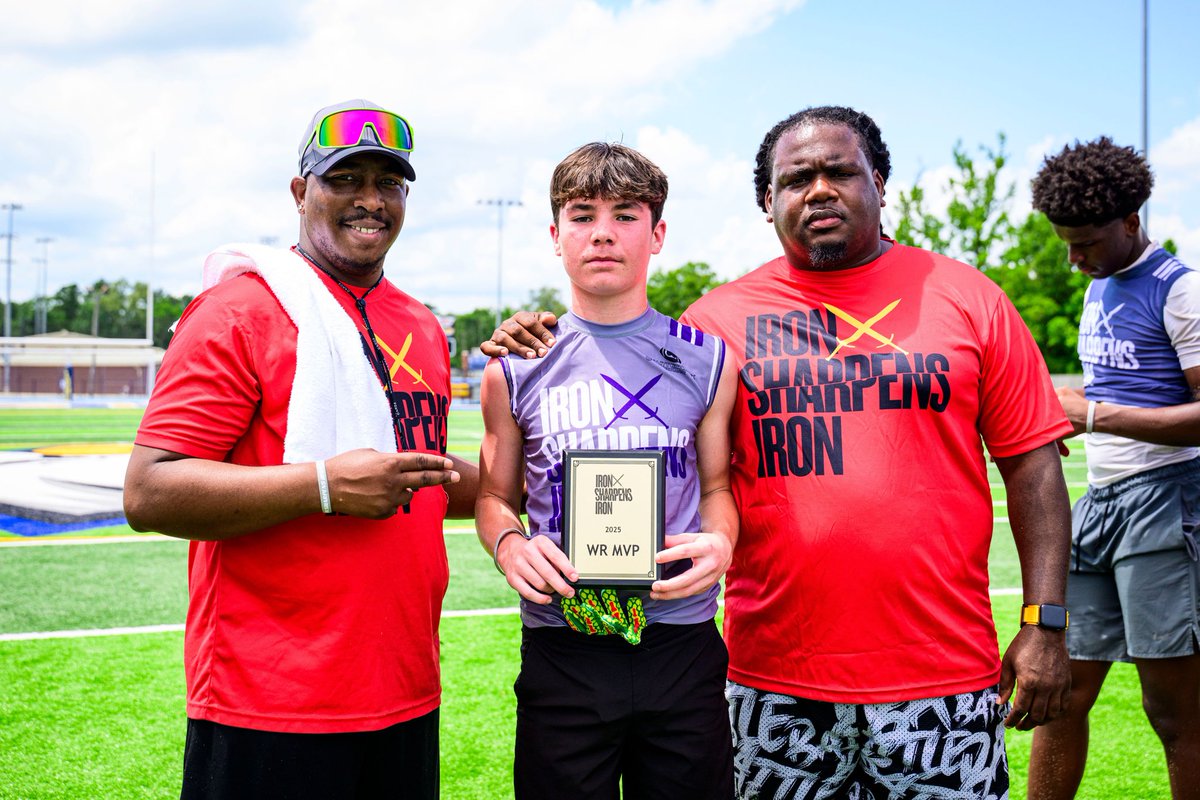 rylan_delaune6's tweet photo. Blessed to compete in @QBMechanix Iron Sharpens Iron camp this past weekend earning WR MVP competing with classes 2026-2029! @CAMP_HARDY @PrepRedzoneLA @JeritRoser @On3Recruits @247recruiting https://t.co/4hnNnyIq2V