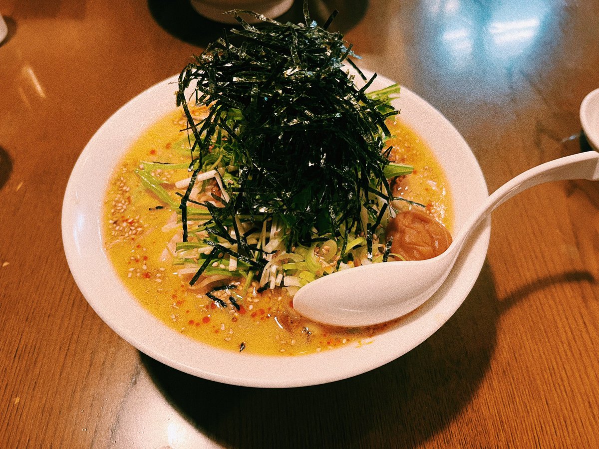 ラメン食べてきました