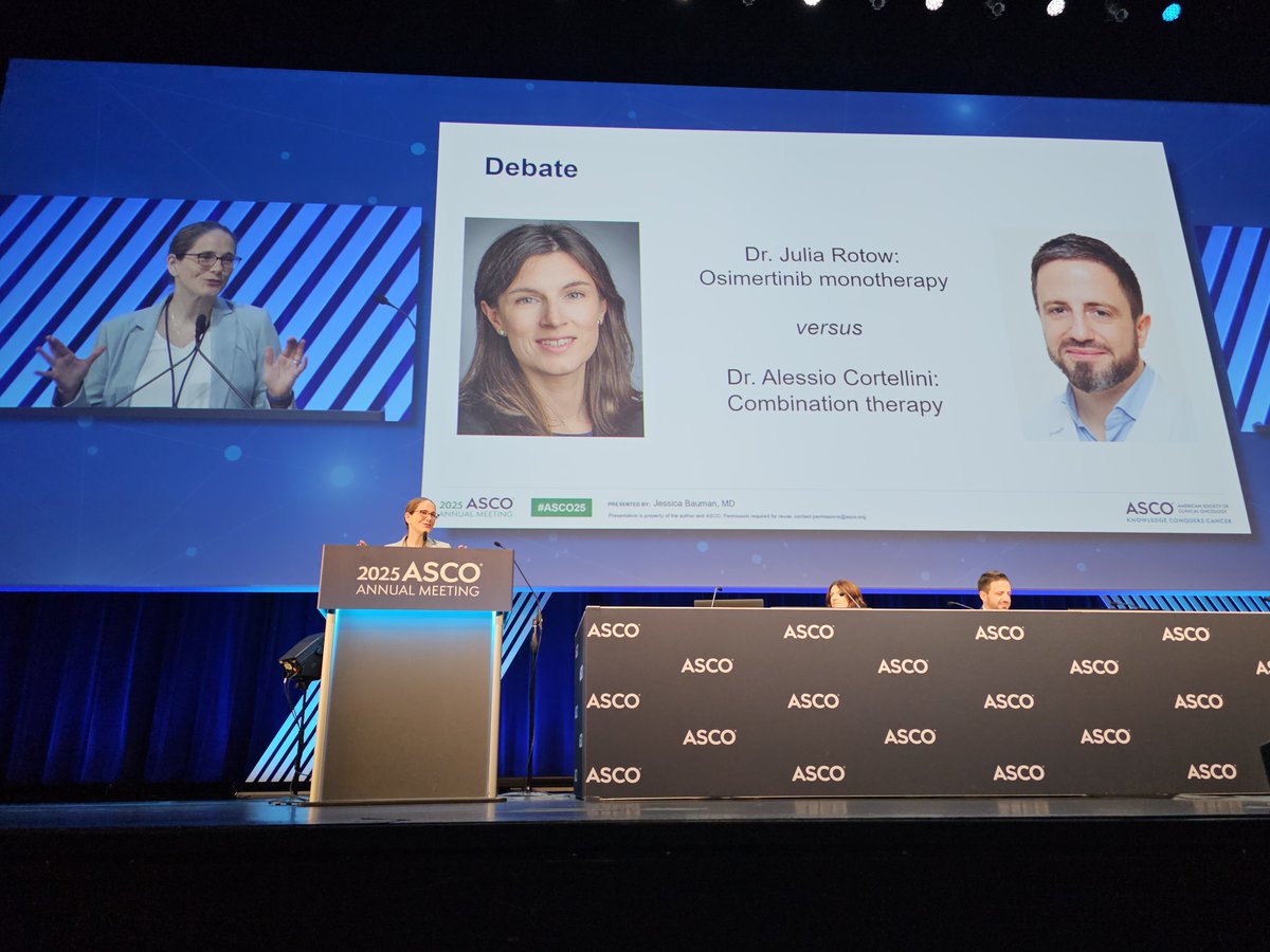 Hidehito HORINOUCHI (@hhorinouchi) on Twitter photo 🆕 #ASCO25 🆙
☑️Tough Choices: Front-Line Treatment Dilemmas in EGFR Metastatic Non–Small Cell Lung Cancer
🔥DEBATE <a href="/JuliaRotow/">Julia Rotow MD</a> 🆚 <a href="/ACortelliniMD/">Alessio Cortellini</a>
🔥DEBATE Osimertinib Mono 🆚 Combination (MARIPOSA/FLAURA2)
<a href="/OncoAlert/">OncoAlert</a> <a href="/ASCO/">ASCO</a> <a href="/EGFRResisters/">EGFR Resisters</a>
meetings.asco.org/2025-asco-annu… 🆕 #ASCO25 🆙
☑️Tough Choices: Front-Line Treatment Dilemmas in EGFR Metastatic Non–Small Cell Lung Cancer
🔥DEBATE <a href="/JuliaRotow/">Julia Rotow MD</a> 🆚 <a href="/ACortelliniMD/">Alessio Cortellini</a>
🔥DEBATE Osimertinib Mono 🆚 Combination (MARIPOSA/FLAURA2)
<a href="/OncoAlert/">OncoAlert</a> <a href="/ASCO/">ASCO</a> <a href="/EGFRResisters/">EGFR Resisters</a>
meetings.asco.org/2025-asco-annu…