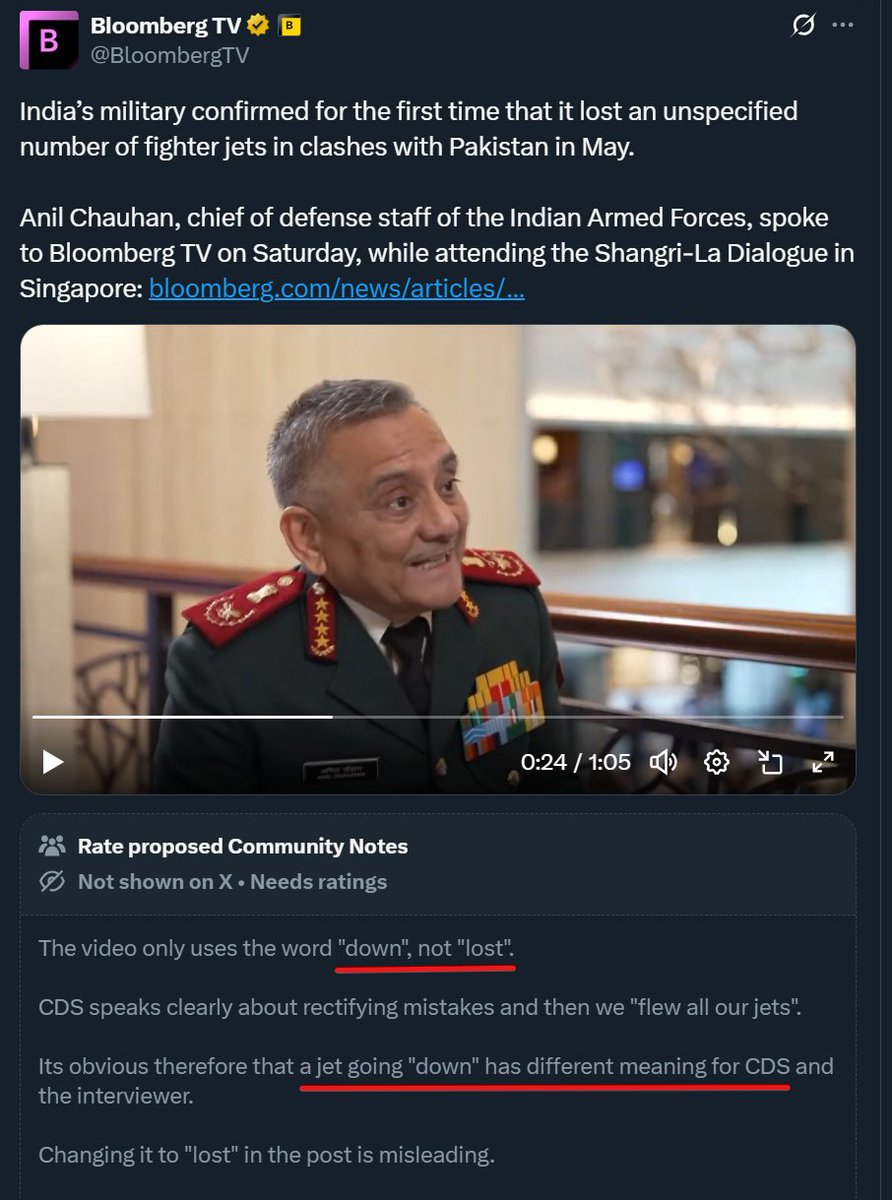 Holy cow of all copes.

Now the Indians are claiming their jets were "downed" not "lost".

They claim "downed" means "going down" which means they went down and landed.😆