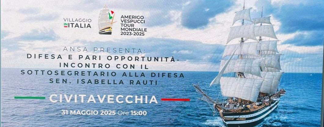 Isabella Rauti (@isabellarauti) on Twitter photo Segui la diretta della mia intervista 🎤 con #ANSA dal porto di #Civitavecchia #VillaggioInItalia 16^ tappa #Tourmediterraneo #Vespucci ⚓🇮🇹
⬇️
youtube.com/watch?v=wdLtXG…
<a href="/GuidoCrosetto/">Guido Crosetto</a> <a href="/MinisteroDifesa/">Ministero Difesa</a> <a href="/SM_Difesa/">Forze Armate StatoMaggioreDifesa</a> <a href="/Esercito/">Esercito Italiano</a> <a href="/ItalianAirForce/">Aeronautica Militare</a> <a href="/ItalianNavy/">Marina Militare</a> <a href="/_Carabinieri_/">Arma dei Carabinieri</a> Segui la diretta della mia intervista 🎤 con #ANSA dal porto di #Civitavecchia #VillaggioInItalia 16^ tappa #Tourmediterraneo #Vespucci ⚓🇮🇹
⬇️
youtube.com/watch?v=wdLtXG…
<a href="/GuidoCrosetto/">Guido Crosetto</a> <a href="/MinisteroDifesa/">Ministero Difesa</a> <a href="/SM_Difesa/">Forze Armate StatoMaggioreDifesa</a> <a href="/Esercito/">Esercito Italiano</a> <a href="/ItalianAirForce/">Aeronautica Militare</a> <a href="/ItalianNavy/">Marina Militare</a> <a href="/_Carabinieri_/">Arma dei Carabinieri</a>
