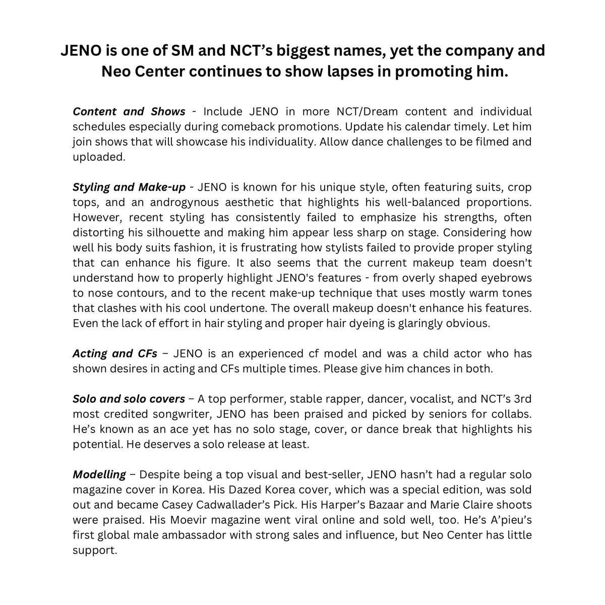 TREAT JENO BETTER
#NeoCenter_Promote_JENO

<a href="/SMTOWNGLOBAL/">SMTOWN</a>
<a href="/NCTsmtown/">NCT</a>
<a href="/NCTsmtown_DREAM/">NCT DREAM</a>
<a href="/NCT_OFFICIAL_JP/">NCT_OFFICIAL_JP</a>