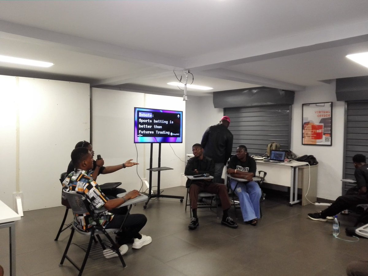 KarisOkey's tweet photo. “Sports Betting or Futures Trading…”
Gambling or nah?😅😅
Had fun having this debate today.
It’s always a great time at @AllstarsNG meetups.
#LiveInPH #AllstarsNG https://t.co/YtMnEt3iqQ