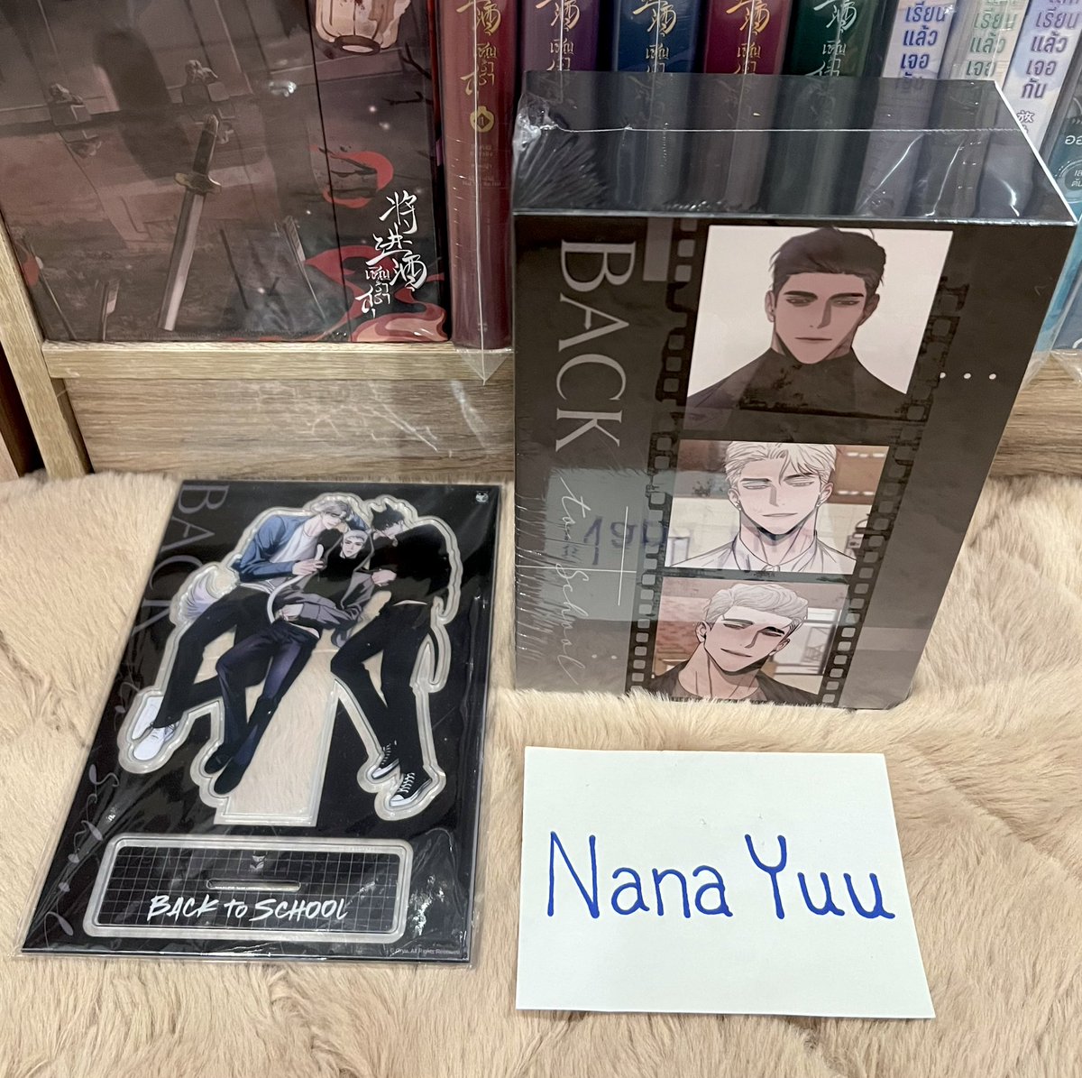 kmtkmk_'s tweet photo. Box Set Back To School เล่ม 3-5

มือ 1 ในซีล สภาพดี รอบจองของครบ 

950.- รส speed D รับที่สาขา

สอบถามเพิ่มเติมได้นะคะ

#BackToSchool #ตลาดนัดมันฮวา #ตลาดนัดมังฮวา #ตลาดนัดmanhwa #ตลาดนัดbl https://t.co/0SDvTwlXqJ