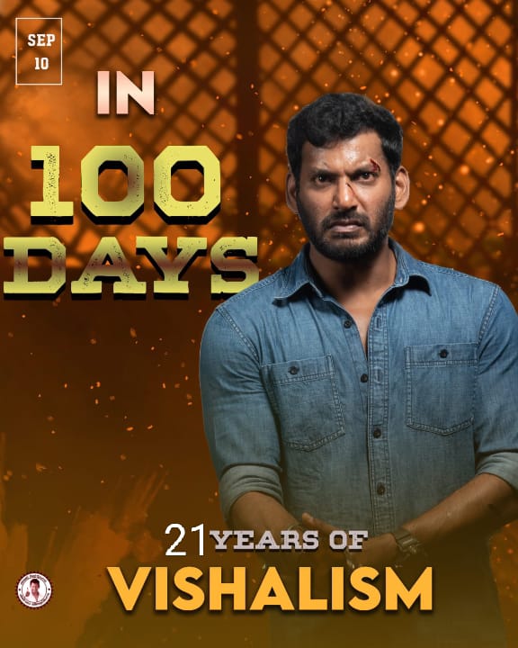 kayaldevaraj's tweet photo. Celebrating 100 Days To Go For Puratchi Thalapathy #21YearsOfVishalism Celebration
#21YearsOfVishalismIn100Days
#Welfareday #SEP10TH
#ActorVishal @VishalKOfficial @SaiDhanshika https://t.co/35rO5ARNrM