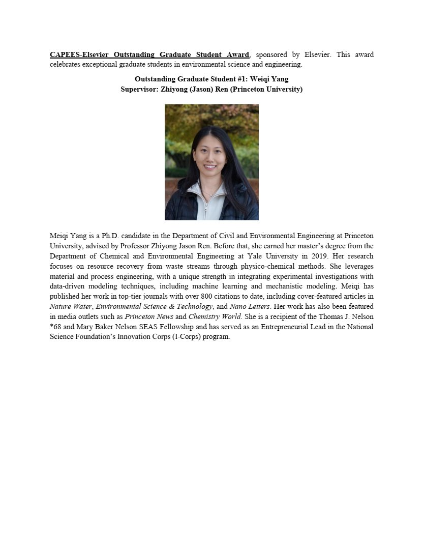 CAPEES (Chinese-American Prof. Env. Eng. Sci.) tweet media