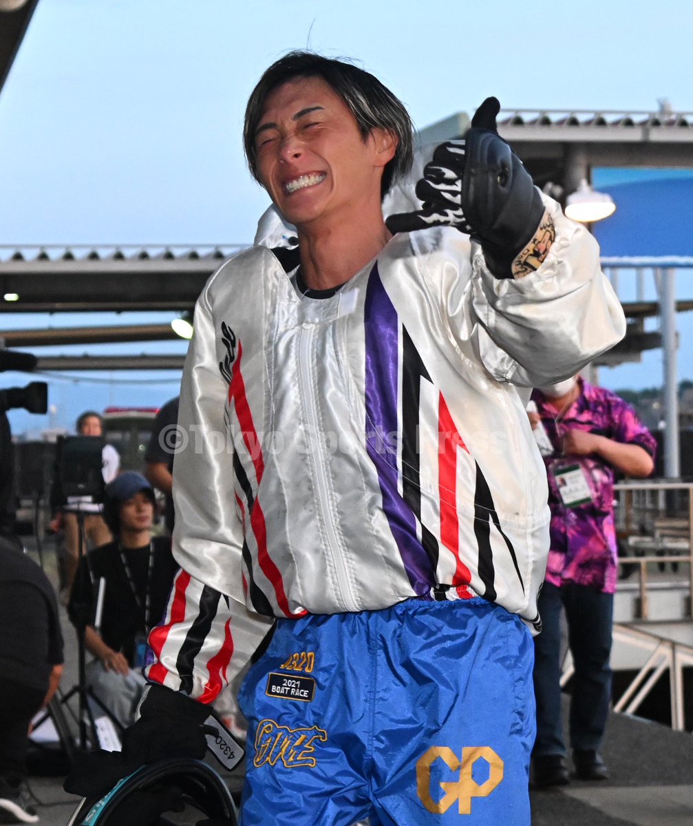 ボートレース　峰竜太　GPカッパ 峰 竜太選手 SGジャンパー サイン入 ボートレース ボート