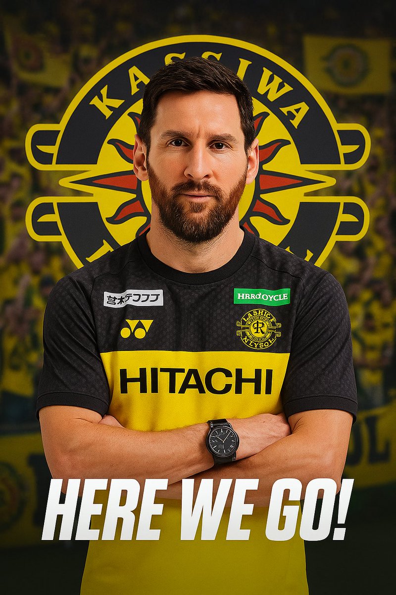 🚨リオネル・メッシが柏レイソル移籍へ✓ ちばぎんカップを獲得する予定🗓️