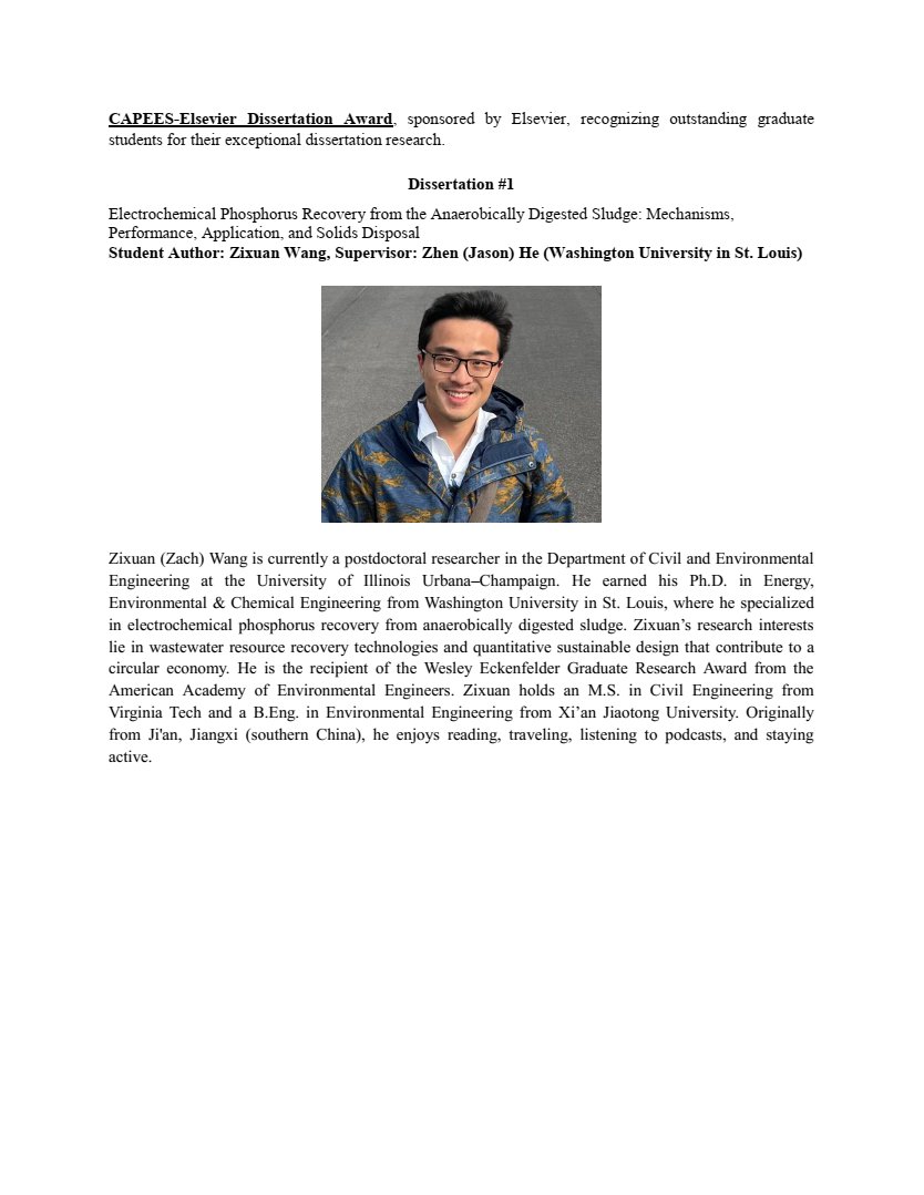 CAPEES (Chinese-American Prof. Env. Eng. Sci.) tweet media