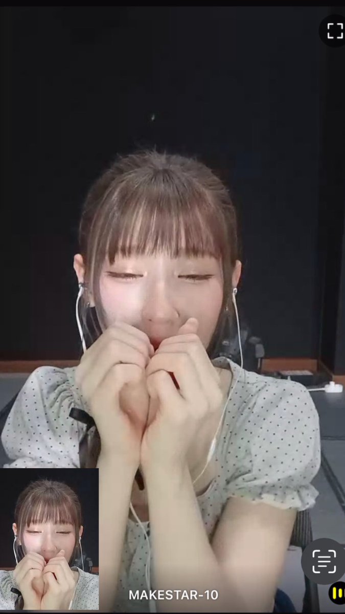 aurumgi's tweet photo. ♡ 250531  ˖ ་ 💭 
미연 1:1 메이크스타 영통! 

so happy to be able to talk with her again <3

I-DLE IS A GOOD THING 
#GoodThingOUTNOW 
#IDLE_WEAREOUTNOW 
#미연 #MIYEON #아이들 https://t.co/I0yvrBoUdS