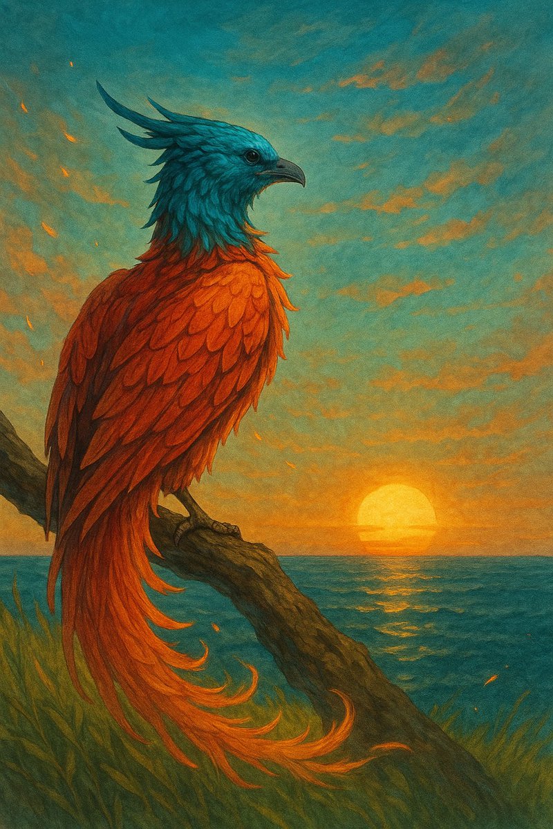 Singed Clouds.....
In my soaring wake, the clouds behind me have dissipated in sparks. 
I take a moment to rest, realign, and rejuvenate upon a hill overlooking my world.
 I ponder everything that led me here. I was always connected, always listening to the whispers of the trees,