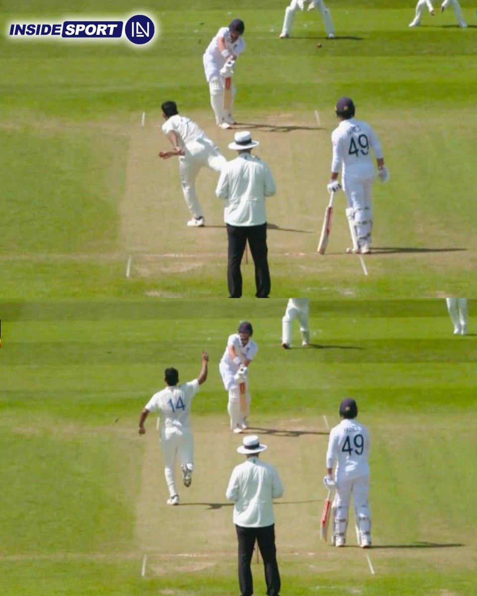 InsideSportIND's tweet photo. Anshul Kamboj provides the opening breakthrough for India A as Ben Mckinney is cleaned up on 1️⃣6️⃣

📷: SonyLIV

#INDAvENG #Tests #Kent #Insidesport #CricketTwitter https://t.co/s4oAdbfY93