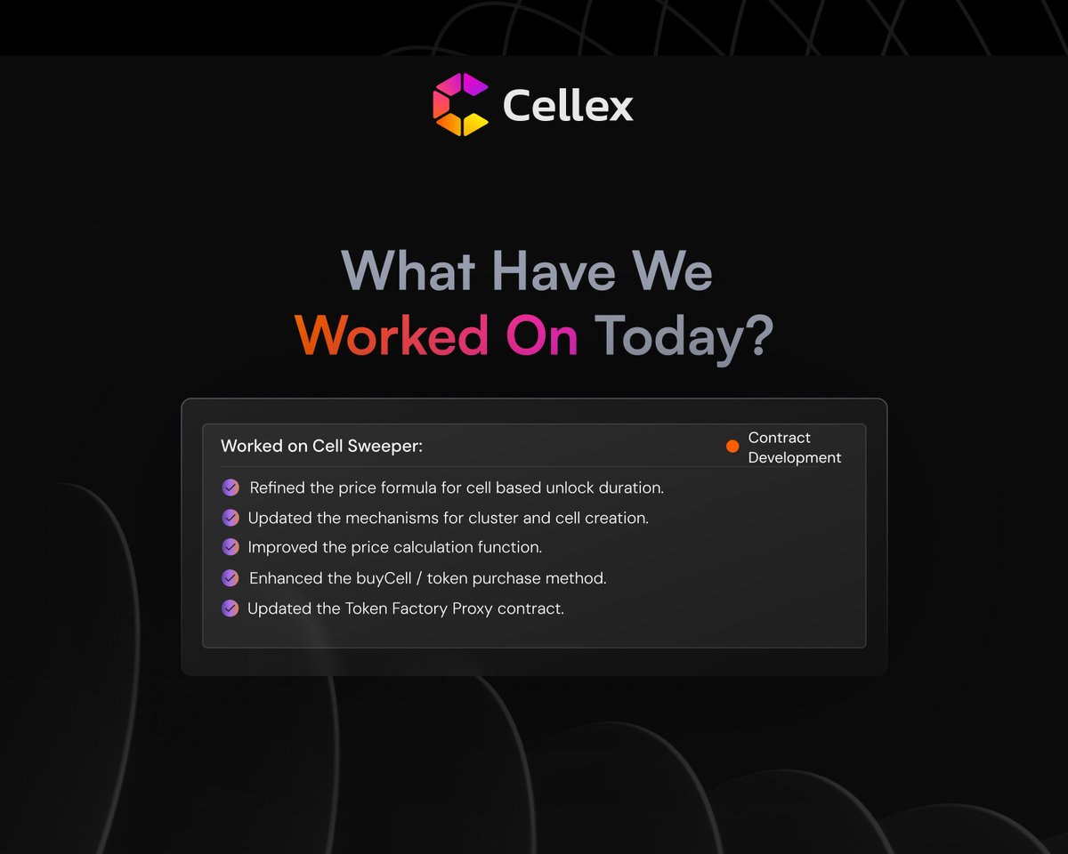 As we approach launch, we’re not slowing down on development. Here’s what we accomplished today.👀