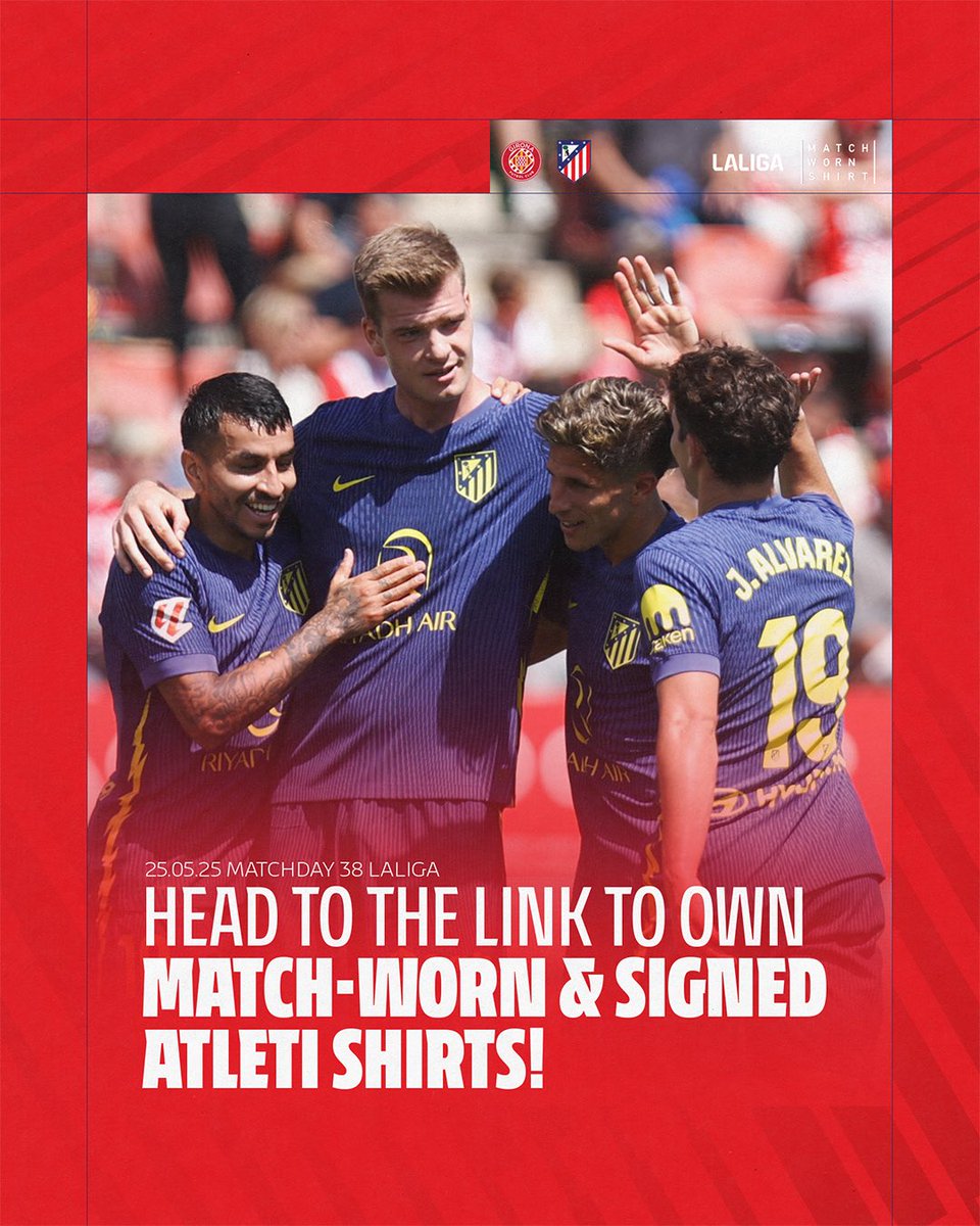 🤩 Participate now and get your match-worn shirt from our last LaLiga game!

ℹ️ loom.ly/Sl17z-8
