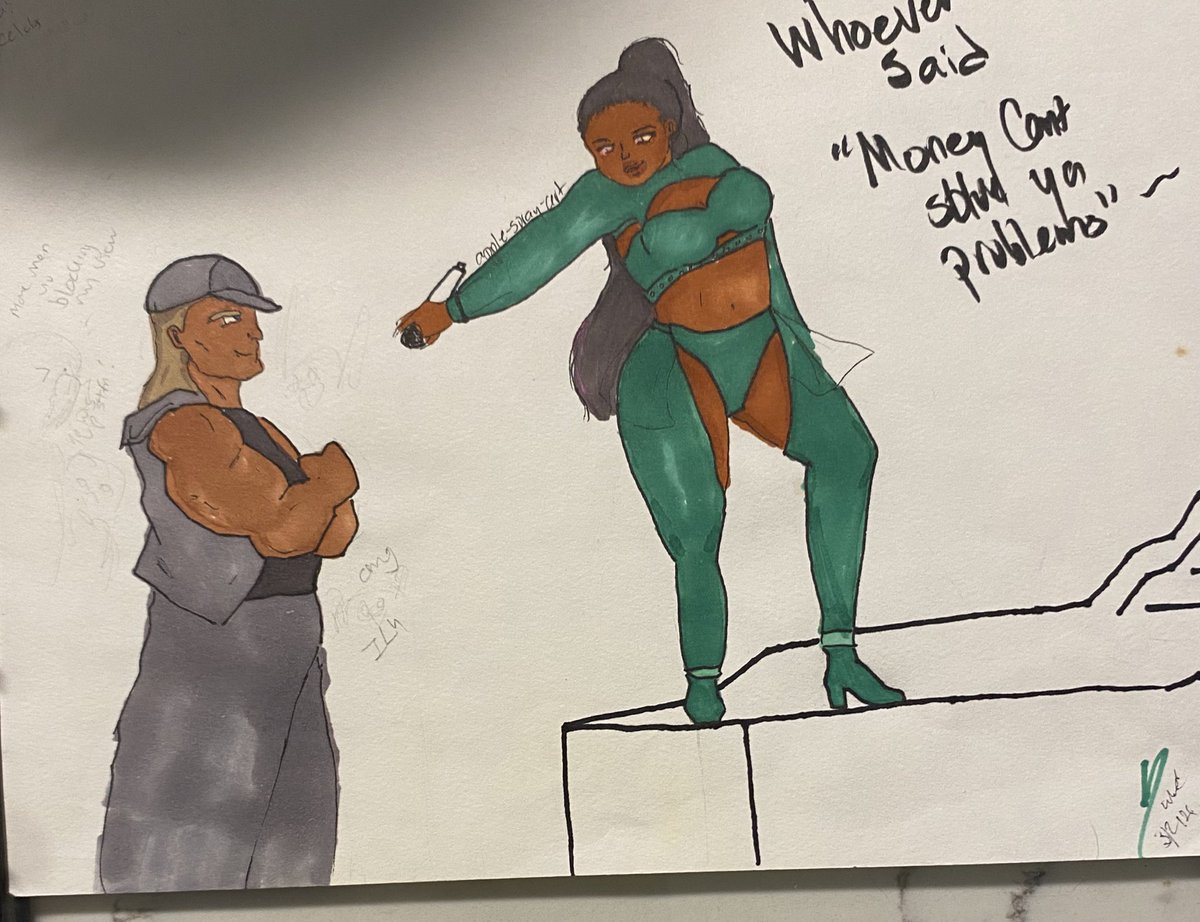 argentiana13's tweet image. I love me some celebrity tension. 💕
Throw back to when I drew #radeena &amp;amp; #android13 having a feud on tour #DragonBallZ #dbzfanart

(Will revamp later mhmmm)
💿🎂•••