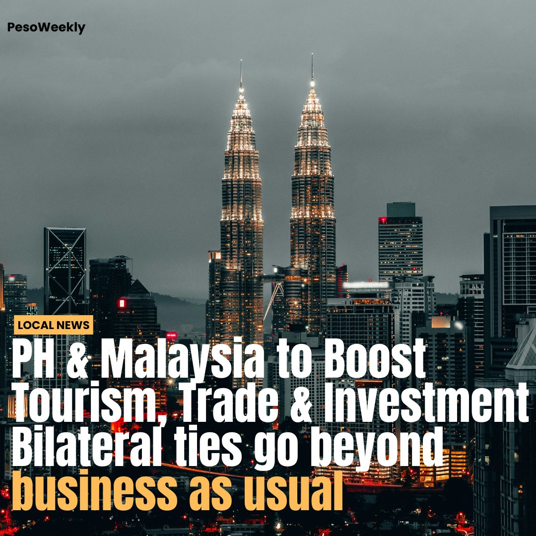 🇵🇭🤝🇲🇾 The Philippines and Malaysia are leveling up.
After high-level talks at the 46th ASEAN Summit, both countries are set to expand cooperation beyond trade — eyeing new growth in tourism and investment.

According to Leo Tereso Magno, PH coordinator for BIMP-EAGA, the goal is