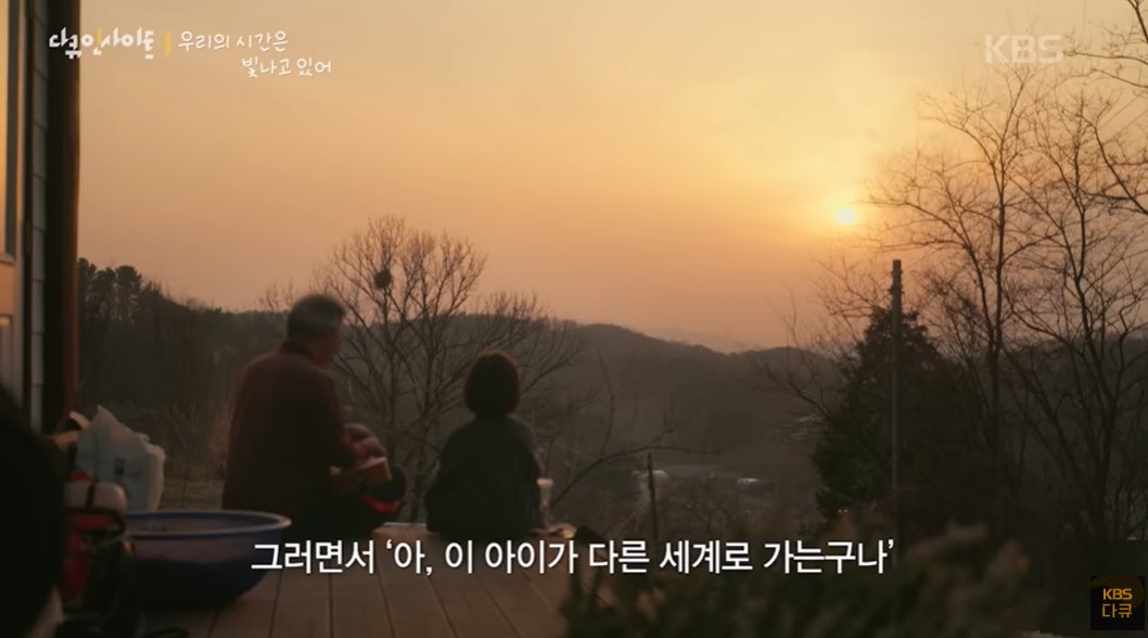 마음 편해지는 다큐 하나 추천드려도 될까요?!
KBS 다큐 인사이트 <우리의 시간은 빛나고 있어> 입니다.