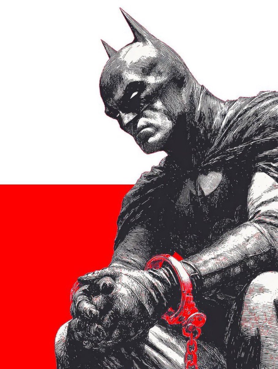 Oskar_Jurek_'s tweet photo. Uwolnić Batmana. Miejsce bohaterów jest na wolności nie w wiezieniu.
#Batman #FreeBatman https://t.co/4Plq0Nta03