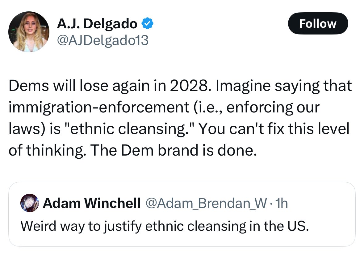 Random guy with 300 followers is not "the Democrats."