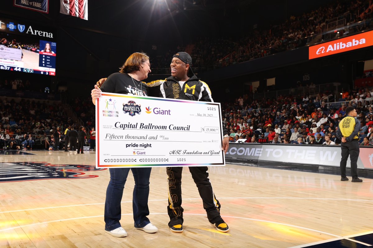 MSE Foundation (@msefndn) on Twitter photo As part of the <a href="/WashMystics/">Washington Mystics</a> Pride Night, we partnered with <a href="/GiantFood/">Giant Food</a> to donate $15,000 to the Capitol Ballroom Council and <a href="/M0delsInc/">MODELS INC.</a>. We're proud to support their mission to organize and mobilize LGBTQIA+ individuals and houses of the House and Ballroom & Modeling Community by As part of the <a href="/WashMystics/">Washington Mystics</a> Pride Night, we partnered with <a href="/GiantFood/">Giant Food</a> to donate $15,000 to the Capitol Ballroom Council and <a href="/M0delsInc/">MODELS INC.</a>. We're proud to support their mission to organize and mobilize LGBTQIA+ individuals and houses of the House and Ballroom & Modeling Community by