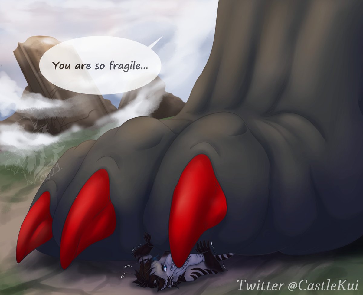 🔞 Igozarhs 🔞 (@igozarhs) on Twitter photo Oops! I think I caught you under my toes~ Worship my toes~ I'm sure you want to~💋I promise not to trample you too hard if you are obedient🤭
Micro: Giant_Wolf_Sheila on FA
🎨: <a href="/CastleKui/">castlekui.bsky.social</a> Oops! I think I caught you under my toes~ Worship my toes~ I'm sure you want to~💋I promise not to trample you too hard if you are obedient🤭
Micro: Giant_Wolf_Sheila on FA
🎨: <a href="/CastleKui/">castlekui.bsky.social</a>