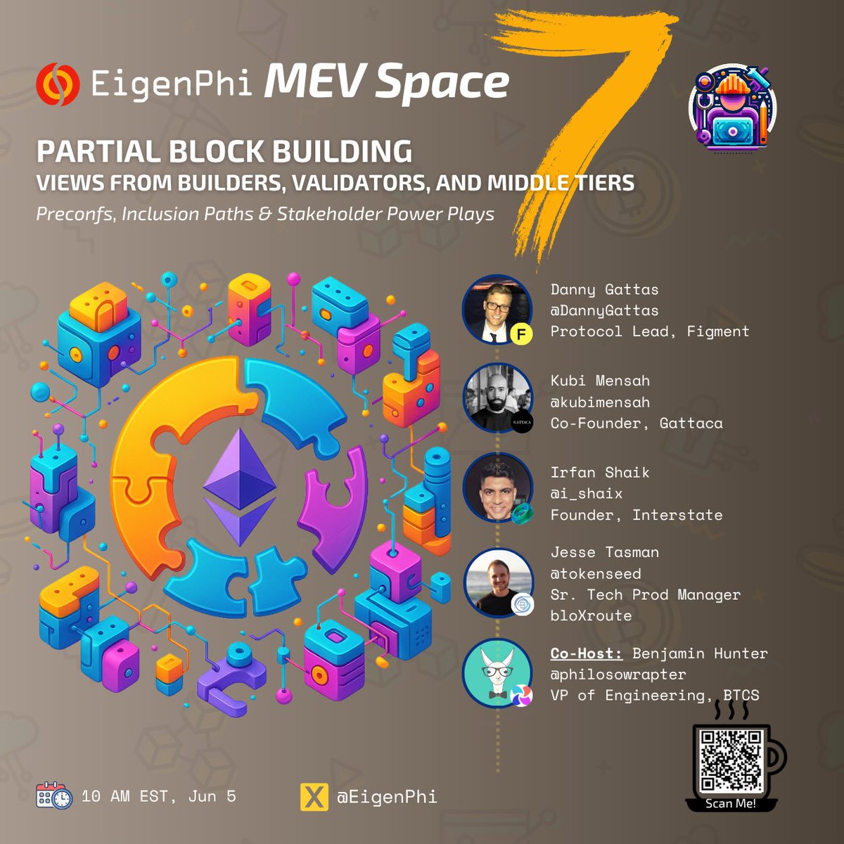 bro, what’s REV after partial blocks?

1️⃣ Partial-block auctions slice MEV into tiny tiles — who really pockets the REV delta?
2️⃣ Validators 🦄, builders ⚙️, searchers 🤖 … whose share pumps, whose shrinks?
3️⃣ Pre-confs: path to fair inclusion or fresh dark-forest meta?

We’re