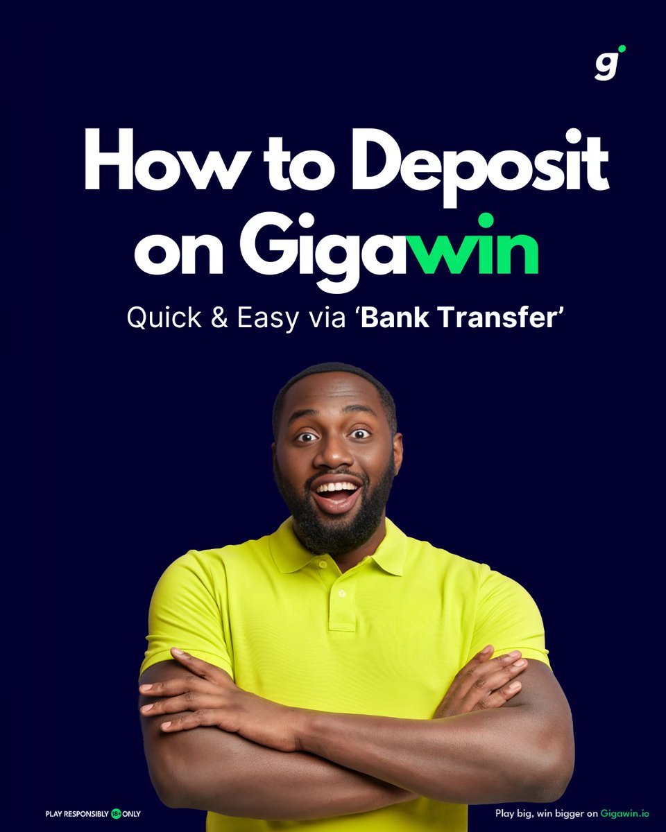 The only thing faster than our payouts? Wallet funding. 
👉 gshort.me/gigawintopup 

#BetOnGigawin #Gigawin