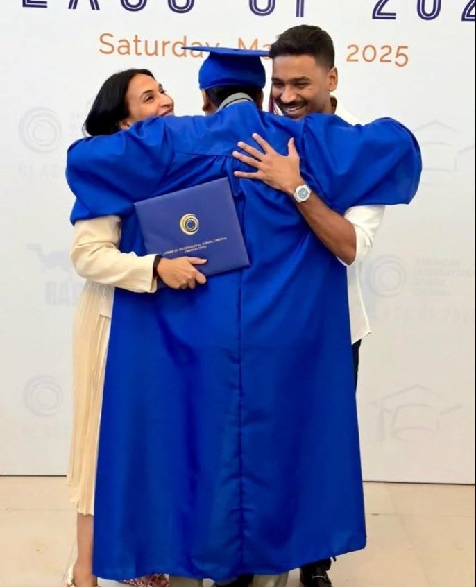 . <a href="/dhanushkraja/">Dhanush</a> Family 📸