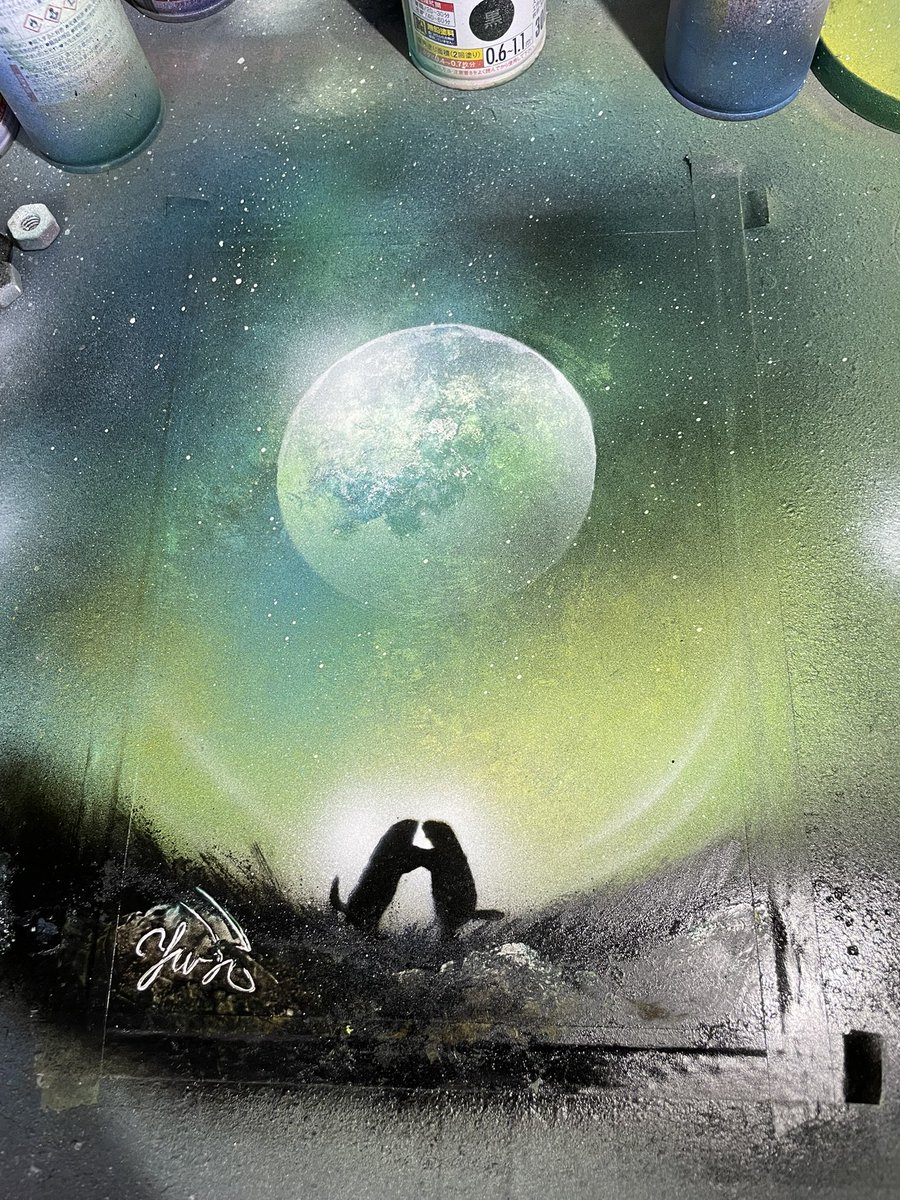 スプレーアーティストYu-ji様 リクエスト 2点 まとめ商品 𝑺𝒑𝒓𝒂𝒚 𝑨𝒓𝒕𝒊𝒔𝒕 𝒀𝒖-𝒋𝒊(ユージ) (@SPRY_HNclb) / X