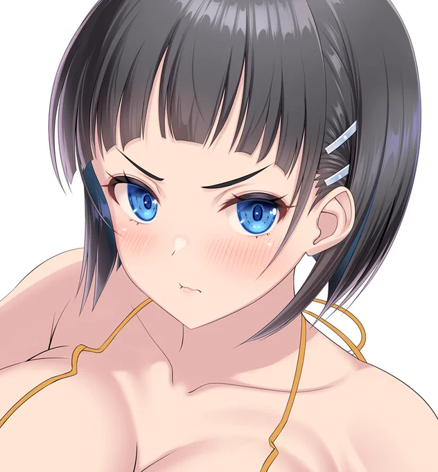 次やったらコレの直葉ちゃんに例のビキニを着てもらいたくなったので、完成までもう少しお待ちください_(:3 」∠)_