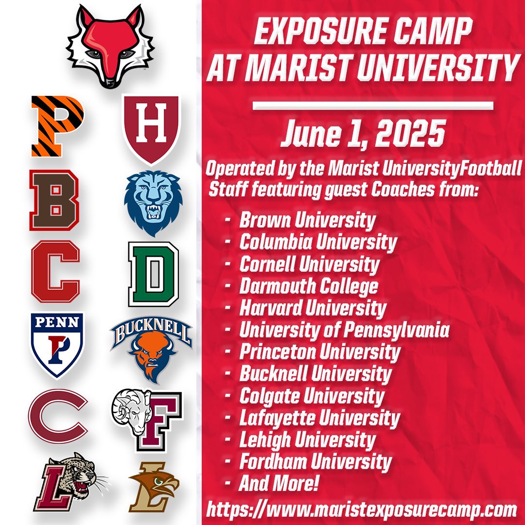 I will be at the morning session of the Marist Exposure Camp on June 1!