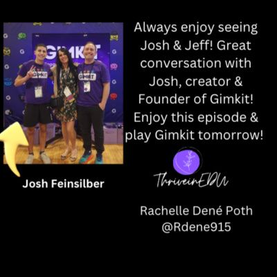 💥 ThriveinEDU Consulting #AI #STEM #ARVR (@thriveinedu) on Twitter photo Honored & excited to receive this award from <a href="/EdTechChronicle/">EdTechChronicle</a>! Best K-12 Podcast Episode which had Josh Feinsilber, friend and creator of @Gimkit! Check out the award buff.ly/7Ij9QBs & episode: bit.ly/thrivegimkit #education #edtech #teaching Honored & excited to receive this award from <a href="/EdTechChronicle/">EdTechChronicle</a>! Best K-12 Podcast Episode which had Josh Feinsilber, friend and creator of @Gimkit! Check out the award buff.ly/7Ij9QBs & episode: bit.ly/thrivegimkit #education #edtech #teaching