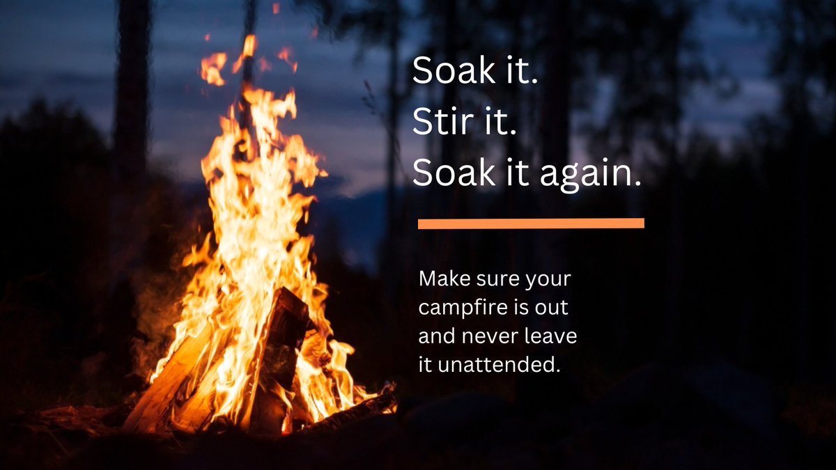 Muskoka Lakes Fire Department (@muskokalakesfd) on Twitter photo Campfires are great for gathering with family and friends. Follow these tips to avoid losing control of the fire:
š„Build campfires away from dry grass and leaves.
š„Keep campfires small.
š„Keep plenty of water and a shovel available
For more information muskokalakes.civicweb.net/filepro/docume⦠Campfires are great for gathering with family and friends. Follow these tips to avoid losing control of the fire:
š„Build campfires away from dry grass and leaves.
š„Keep campfires small.
š„Keep plenty of water and a shovel available
For more information muskokalakes.civicweb.net/filepro/documeā¦