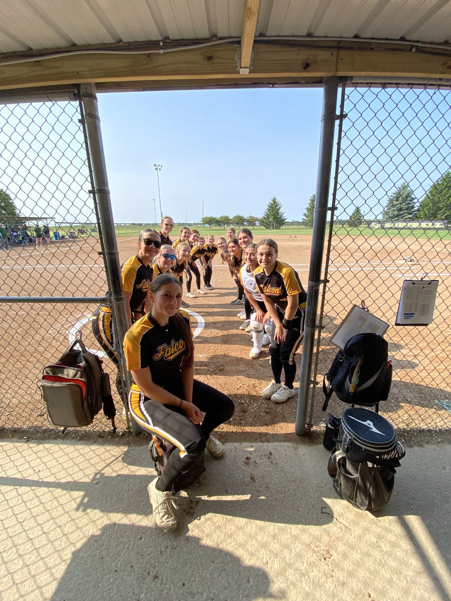 LMSoftball1's tweet image. Falcons are home today in our home tourney.  We’re taking on WB/ND in game one #GOLM. Lol