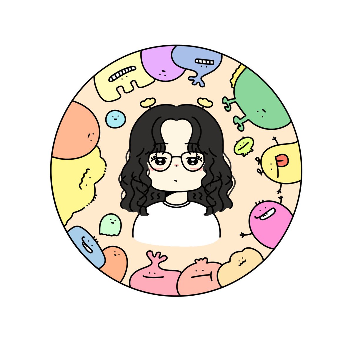 machi3214's tweet photo. 新しいプロフィール画像！！
パーマしてウッキウキで描いちゃった！
まだパーマが残ってるうちに🙌🥰😚 https://t.co/9qeAl6PDU4