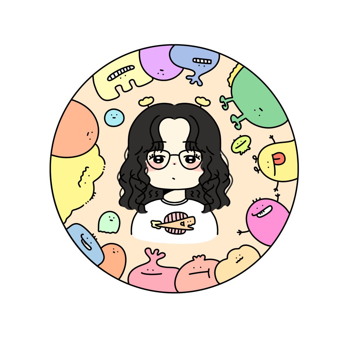 machi3214's tweet photo. 新しいプロフィール画像！！
パーマしてウッキウキで描いちゃった！
まだパーマが残ってるうちに🙌🥰😚 https://t.co/9qeAl6PDU4