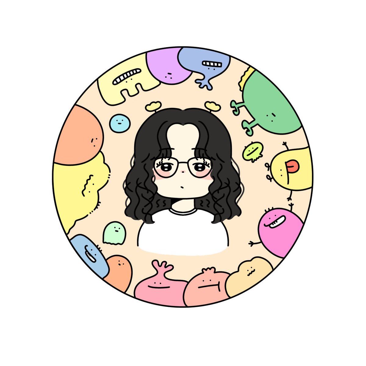 machi3214's tweet photo. 新しいプロフィール画像！！
パーマしてウッキウキで描いちゃった！
まだパーマが残ってるうちに🙌🥰😚 https://t.co/9qeAl6PDU4