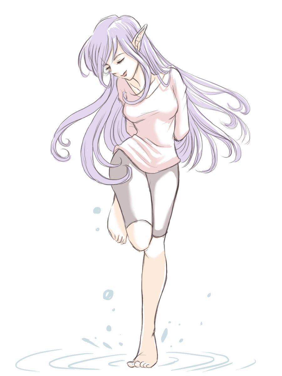 一年ぶりの絵に限界を感じる二週間前の絵
#今月描いた絵を晒そう