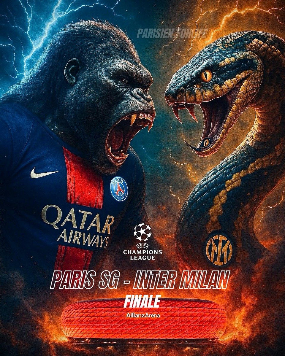 𝐏𝐚𝐜𝐢𝐟𝐢𝐪𝐮𝐞 (@whydpay1) on Twitter photo Nous ne sommes plus qu’à un jour d’un rendez-vous historique. Encore quelques heures de patience avant ce passionnant Paris Saint-Germain / Inter Milan. Rendez-vous ce samedi à 21:00. Une pensée tout particulière pour Parisien #UCLFINAL
<a href="/visitrwanda_now/">Visit Rwanda</a>
<a href="/PSG_English/">Paris Saint-Germain</a> <a href="/Inter/">Inter ⭐⭐</a> Nous ne sommes plus qu’à un jour d’un rendez-vous historique. Encore quelques heures de patience avant ce passionnant Paris Saint-Germain / Inter Milan. Rendez-vous ce samedi à 21:00. Une pensée tout particulière pour Parisien #UCLFINAL
<a href="/visitrwanda_now/">Visit Rwanda</a>
<a href="/PSG_English/">Paris Saint-Germain</a> <a href="/Inter/">Inter ⭐⭐</a>