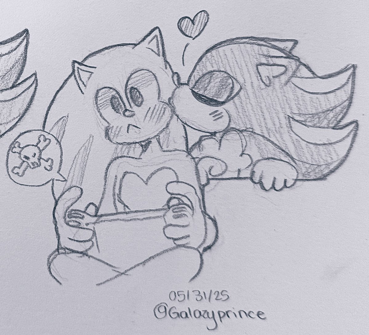 Sonic isn’t used to Shadow being the one to show affection. ( #sonadow #sonicxshadow #SonicTheHedgehog #ShadowTheHedgehog )