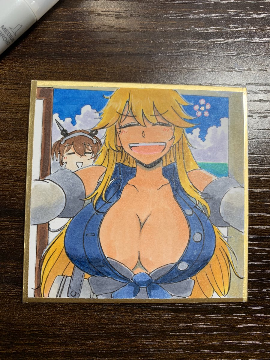 アイオワ(艦これ) 「」|坂上修 Syu Sakagamiのイラスト