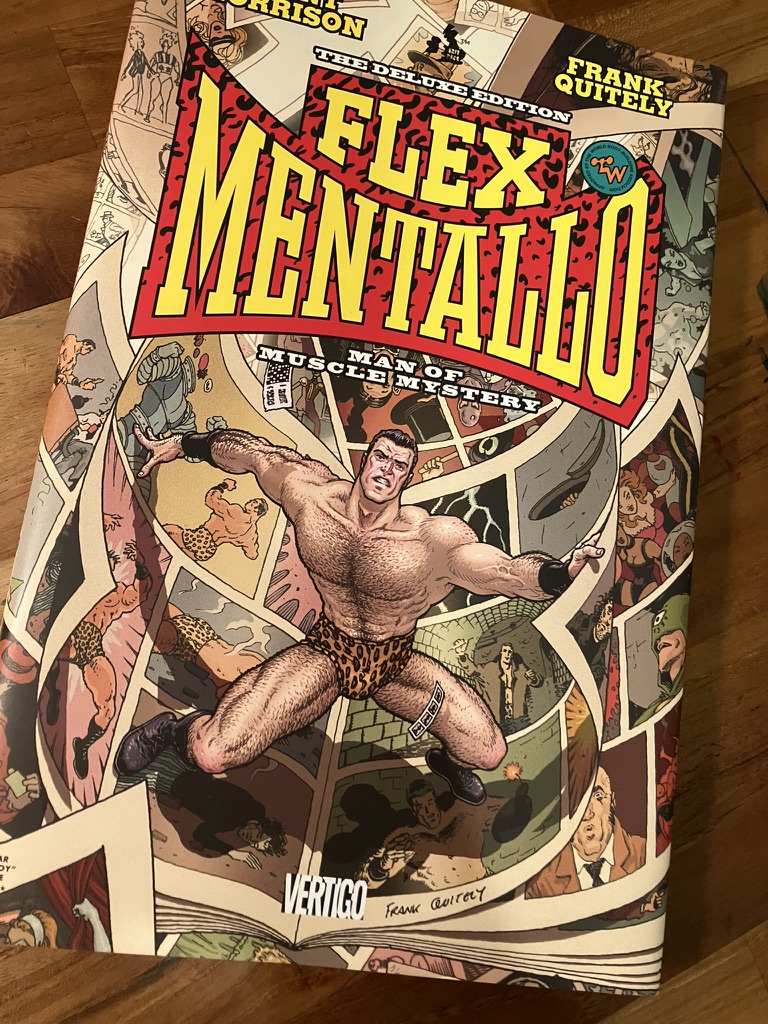 WesCraigComics's tweet photo. #kirby #electrickoolaidacidtest #kenkesey #merrypranksters #hippies #superheroes #alanmoore #miracleman #captainbritain #grantmorrison #allstarsuperman #superman #captainmarvel #shazam #flexmentallo #slaughterhousefive #kurtvonnegut #catch22 #josephheller #zapcomix #rcrumb https://t.co/ATW9rYpoK9