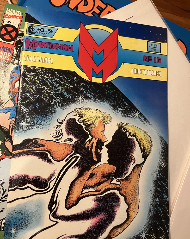 WesCraigComics's tweet photo. #kirby #electrickoolaidacidtest #kenkesey #merrypranksters #hippies #superheroes #alanmoore #miracleman #captainbritain #grantmorrison #allstarsuperman #superman #captainmarvel #shazam #flexmentallo #slaughterhousefive #kurtvonnegut #catch22 #josephheller #zapcomix #rcrumb https://t.co/ATW9rYpoK9