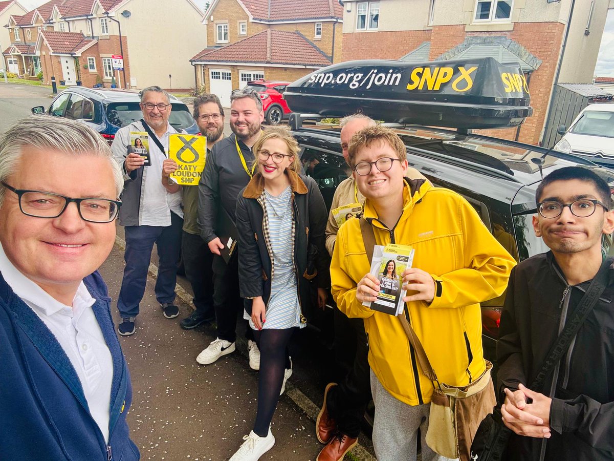 Stuart McMillan MSP (@stumcmillansnp) on Twitter photo A great canvass session for <a href="/KatyLoudonSNP/">Cllr Katy Loudon</a> <a href="/theSNP/">The SNP</a> in Hamilton Larkhall and Stonehouse. With <a href="/mathcampbell/">Math for Dumbarton 🏴</a> <a href="/Christia_Allard/">Christian Allard SNP 🏴🇫🇷</a> <a href="/_sarahmasson/">Sarah Masson</a> and <a href="/YSINational/">Young Scots for Independence</a> activists. A great canvass session for <a href="/KatyLoudonSNP/">Cllr Katy Loudon</a> <a href="/theSNP/">The SNP</a> in Hamilton Larkhall and Stonehouse. With <a href="/mathcampbell/">Math for Dumbarton 🏴</a> <a href="/Christia_Allard/">Christian Allard SNP 🏴🇫🇷</a> <a href="/_sarahmasson/">Sarah Masson</a> and <a href="/YSINational/">Young Scots for Independence</a> activists.
