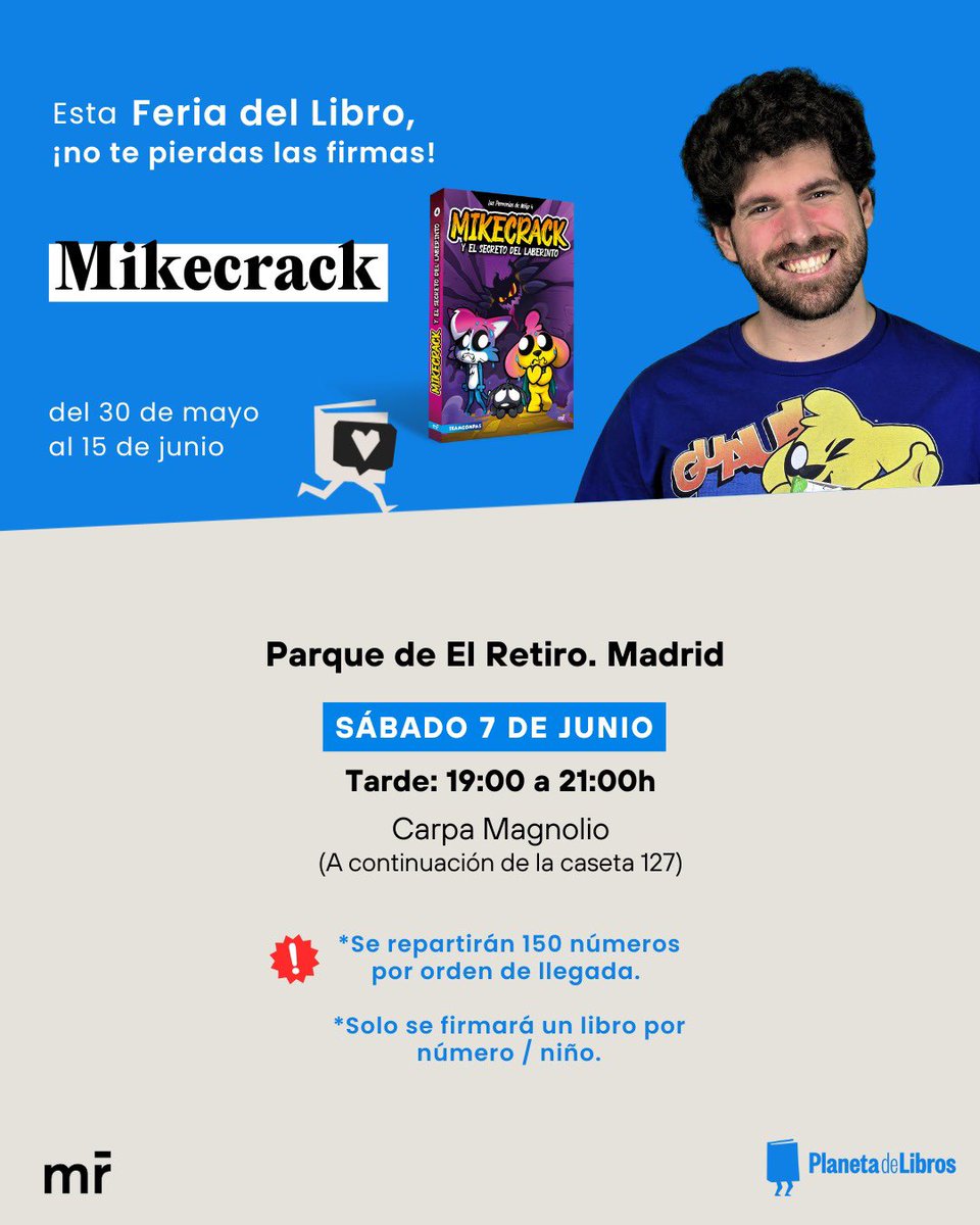 Os espero a todos en Madrid!!