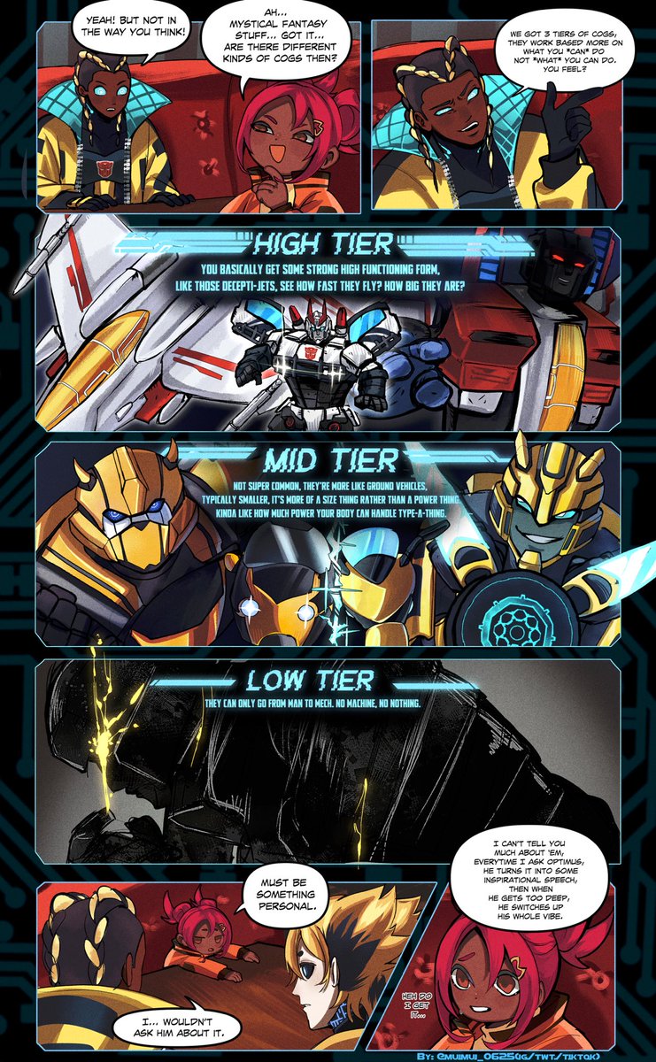 TRANSFORMERS ANDROID AU PART I: The Basics Mustering up the will