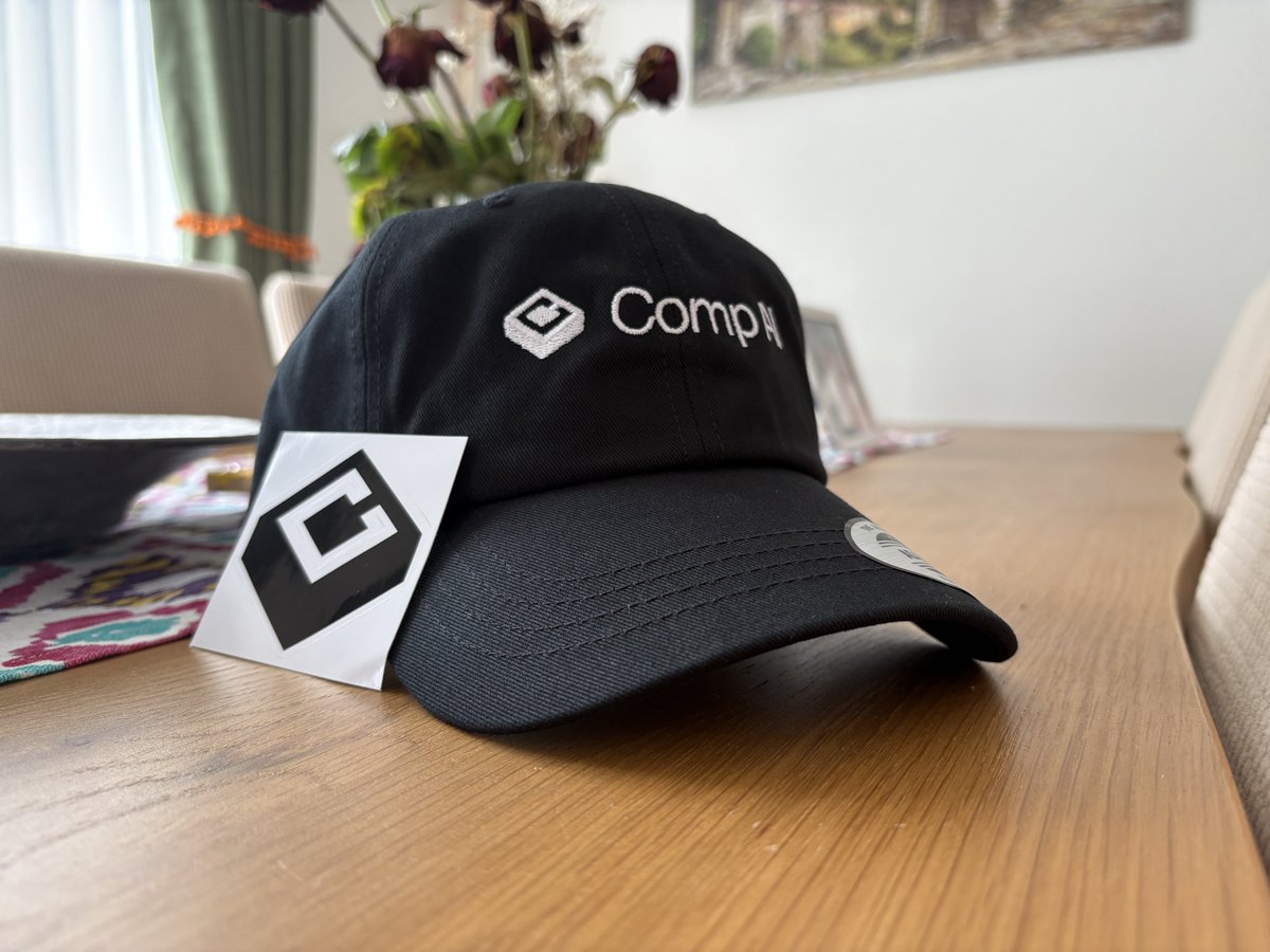 I used to hate posting content.
Now I love it because of you.

Your support made it fun. And because of that, I’m now planning something even crazier for you guys.

Also, shoutout to <a href="/TryCompAI/">Comp AI</a> for the cap and sticker they sent over. Appreciate you for the love ❤️